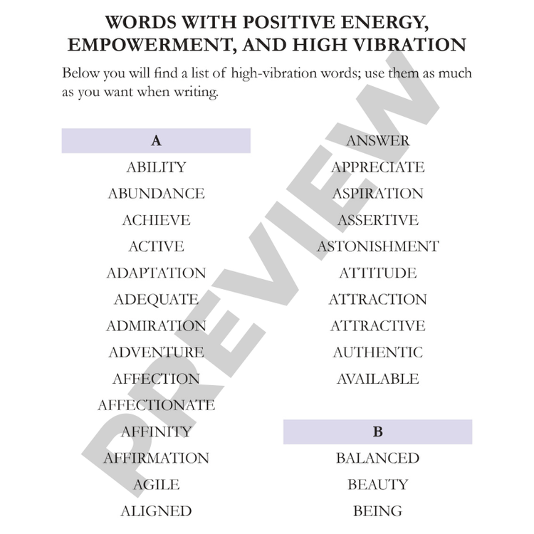 Book of GRATITUDE and CONSCIOUS MANIFESTATIONS