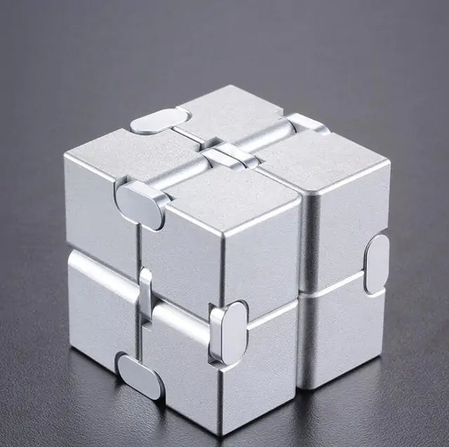 MetaCalm Infinity Cube: Premium Portable Stress Relief Fidget Toy