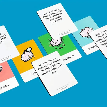 "Connective Threads: Premium Conversation Card Game for Mindful Engagement"