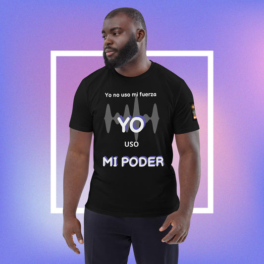 Empowerment T-Shirt - 'Yo No Uso Mi Fuerza, Uso Mi Poder' - Inspirational Spanish Tee for Positive Mindset & Self-Confidence