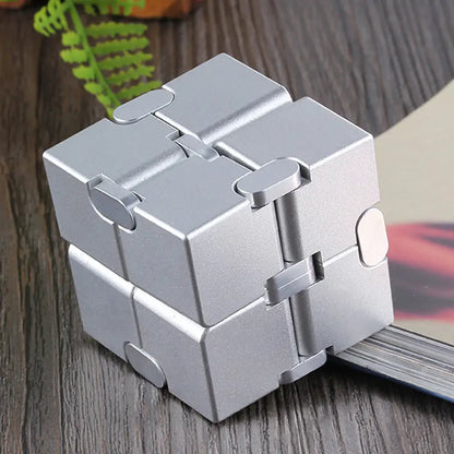 MetaCalm Infinity Cube: Premium Portable Stress Relief Fidget Toy